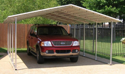 versatube carports carport metal roof eave sheet panels